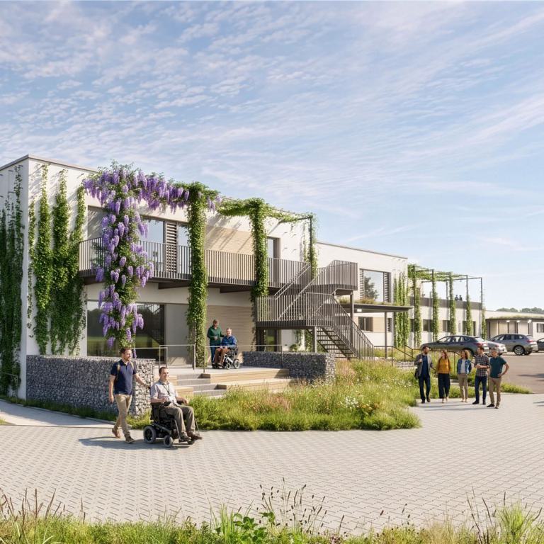 Visualisierung (c) PlanB Freie Architekten & Ingenieure, Mainz-Kastel